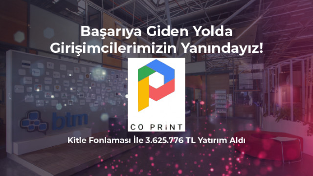 Co Print Kitle Fonlaması İle Rekor Yatırım Aldı