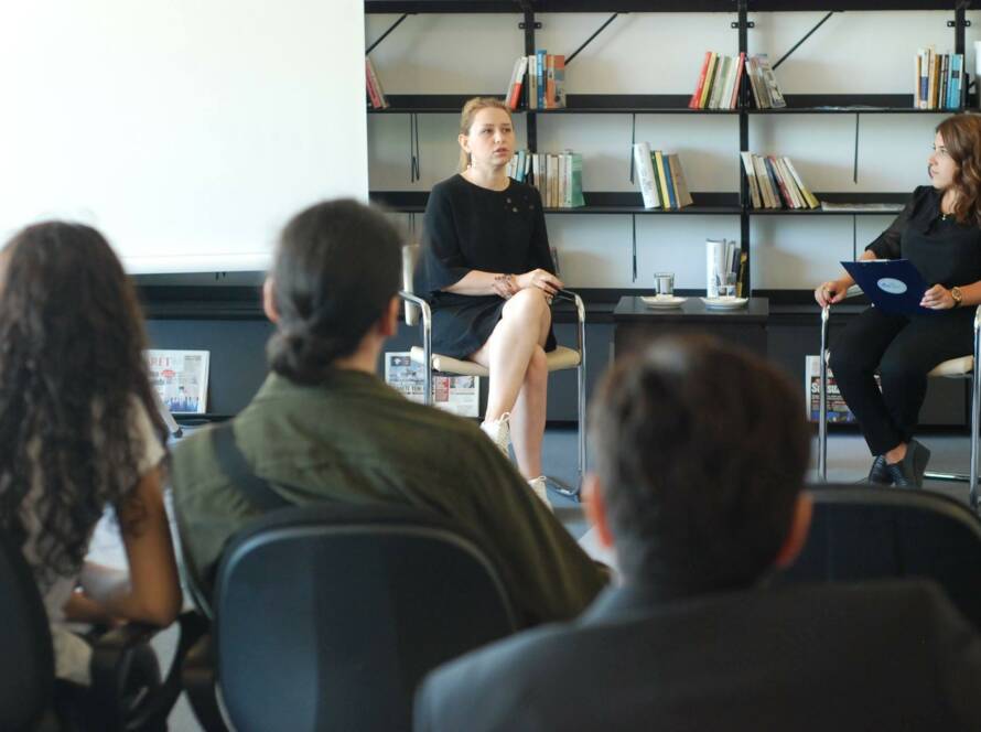 BTM “Idea 2 Business” Söyleşileri’ne Bu Hafta Sabina Babayeva Konuk Oldu