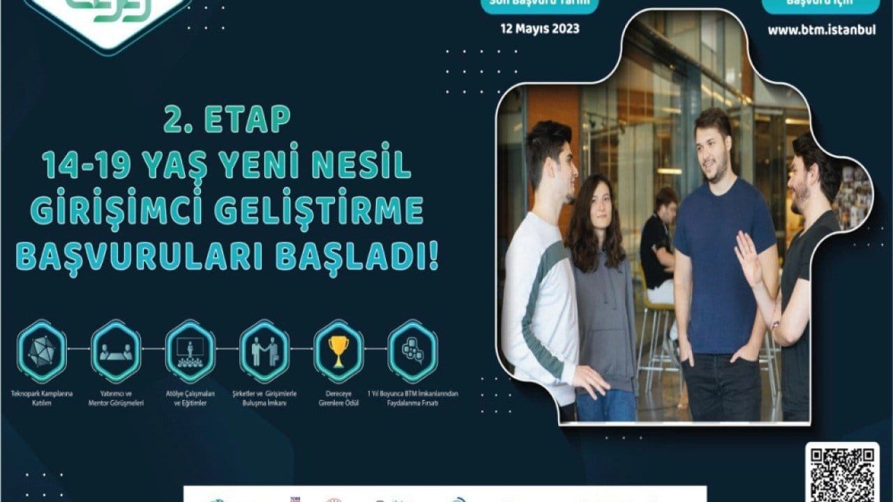 Yeni nesil girişimci geliştirmeye koşulsuz başvuru fırsatı
