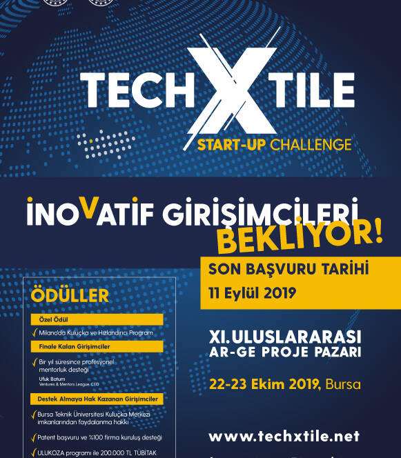 XI. Uluslararası Ar-Ge Proje Pazarı Techxtile Start-Up Challenge