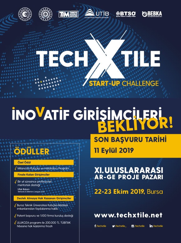 XI. Uluslararası Ar-Ge Proje Pazarı Techxtile Start-Up Challenge