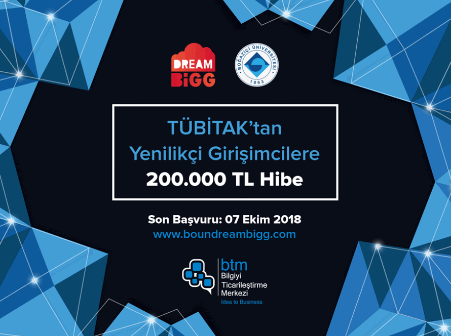 BTM ve Boğaziçi Üniversitesi Ortaklığında 200 bin TL Hibe!