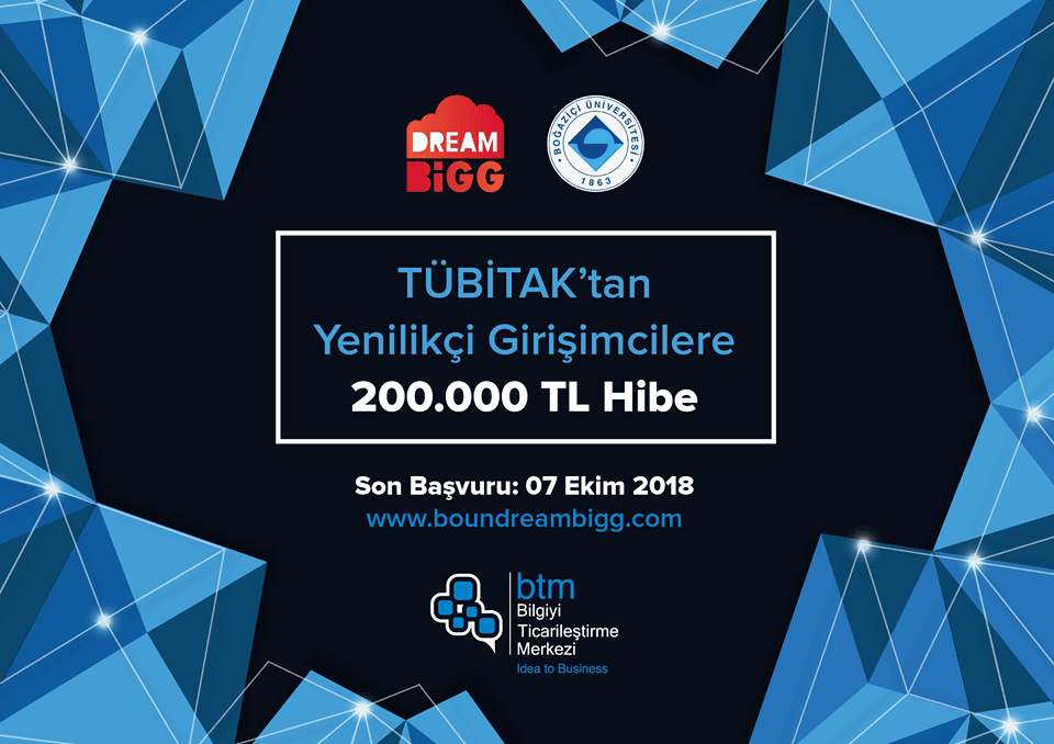 BTM ve Boğaziçi Üniversitesi Ortaklığında 200 bin TL Hibe!