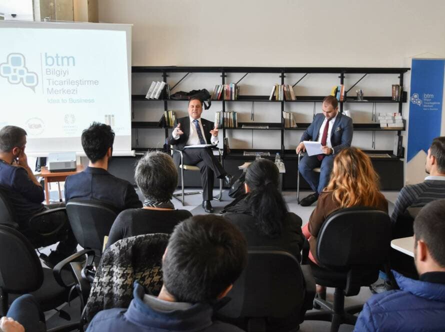 Sultanlar A.Ş Yönetim Kurulu Başkan Yardımcısı Mücahit Yıldız BTM’nin Konuğu Oldu