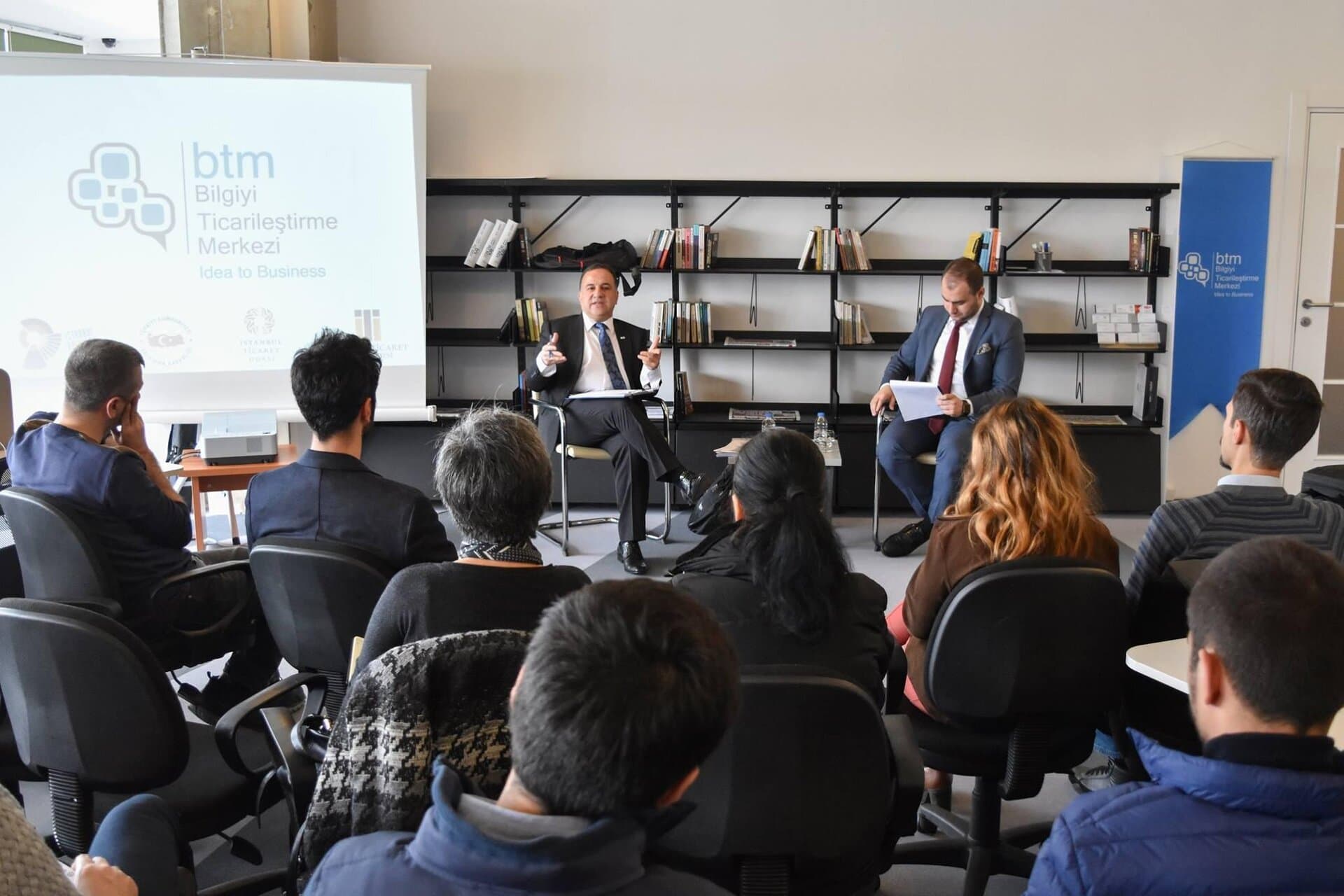 Sultanlar A.Ş Yönetim Kurulu Başkan Yardımcısı Mücahit Yıldız BTM’nin Konuğu Oldu