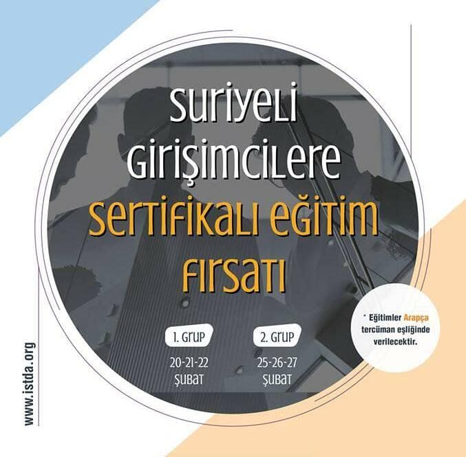Suriyeliler Girişimciler İçin Sertifikalı Girişimcilik Eğitimi