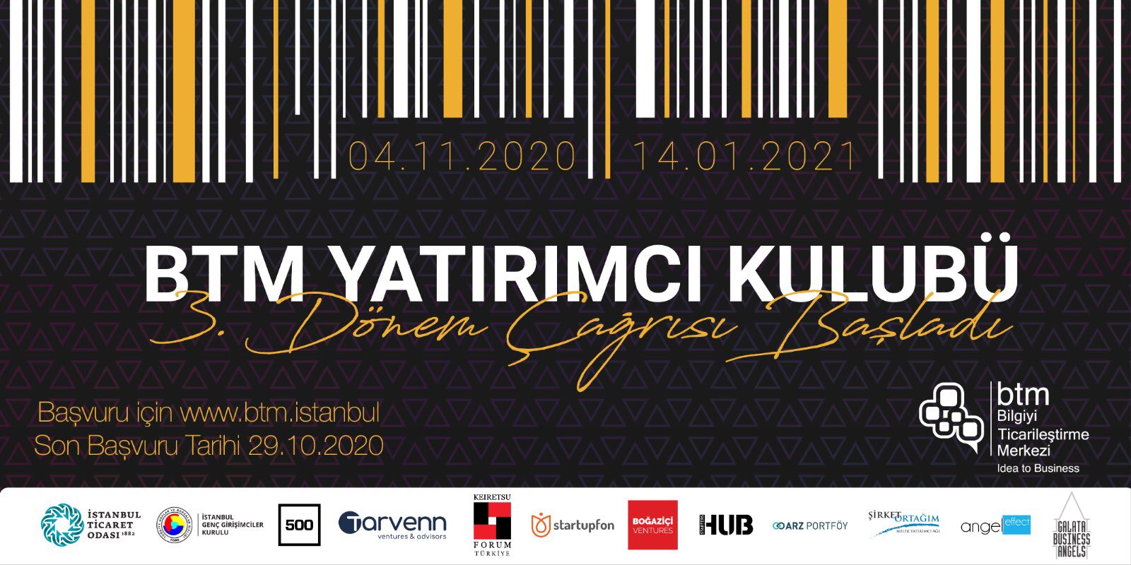 BTM Yatırımcı Kulübü 3 Dönem Başvuruları Devam Ediyor