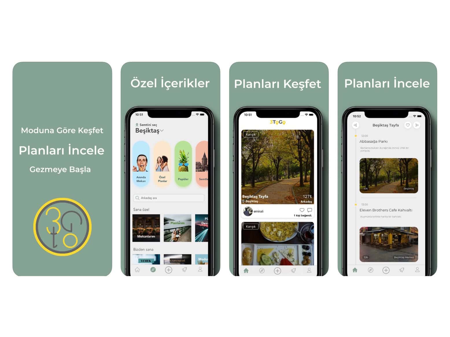 ‘Bugün Ne Yapsak’ Diyenlerin Yol Arkadaşı: 3ToGo