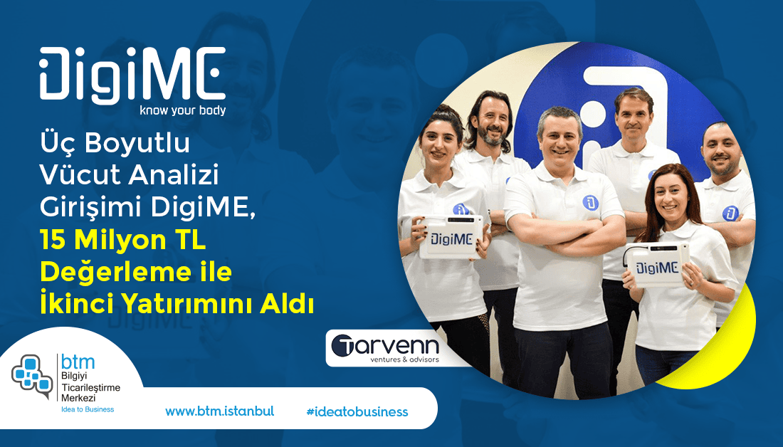 Yapay Zeka Destekli 3D Vücut Analizi Girişimi DigiME, Tarvenn Liderliğinde 3,8 Milyon TL Yatırım Aldı