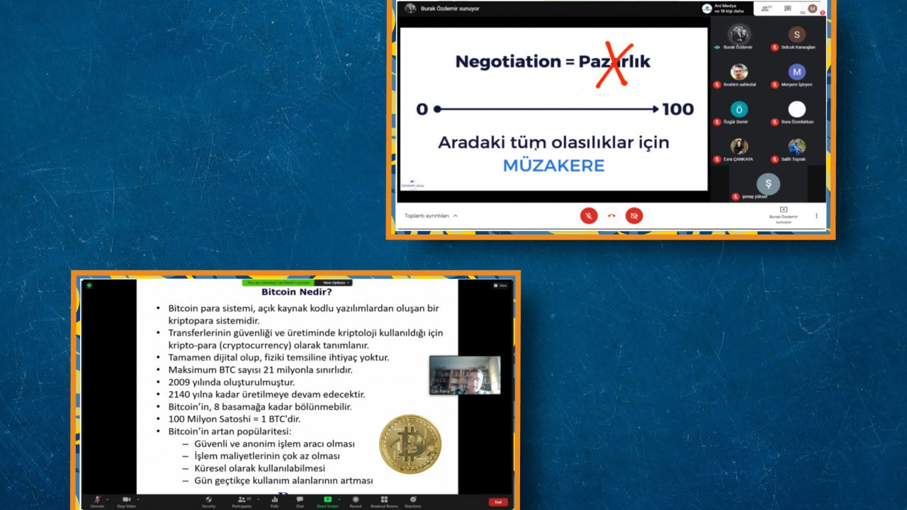 Finansal Okuryazarlık, Müzakere ve Kripto Para Eğitimleri