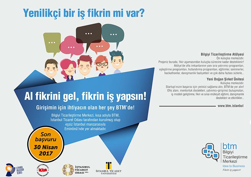 Bilgiyi Ticarileştirme Merkezi Başvurularını Almaya Başladı